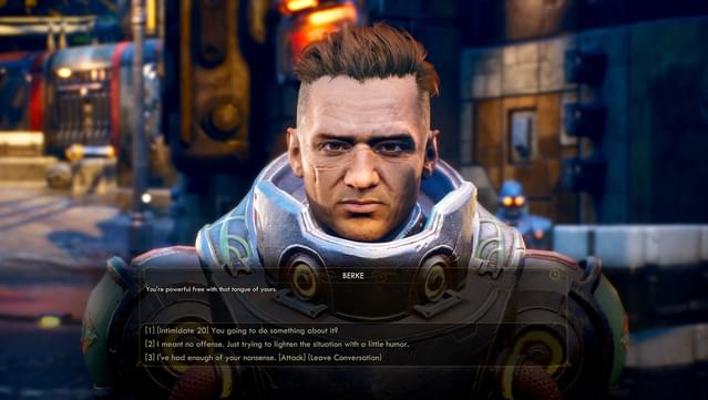 The Outer Worlds Gameplay Screenshot