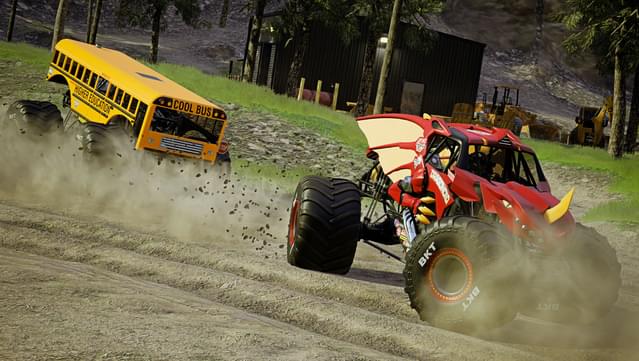 Monster Jam Steel Titans Gameplay Screenshot