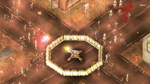 Zombie Shooter Gameplay Screenshot