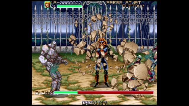 Retro Classix: Night Slashers Gameplay Screenshot