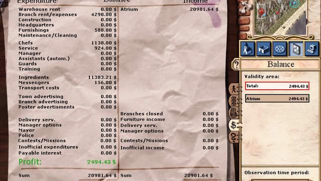 Pizza Connection Gameplay Screenshot