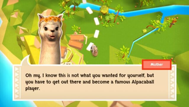 Alpaca Ball: Allstars Gameplay Screenshot