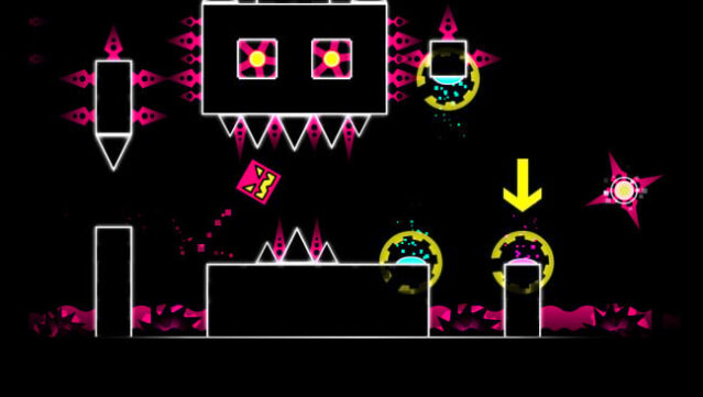 Geometry Dash Gameplay Screenshot