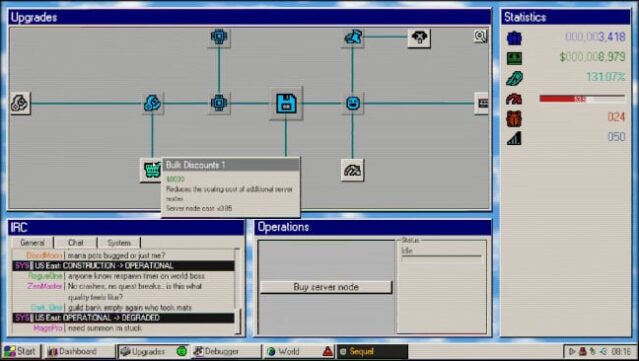MMO98 Gameplay Screenshot