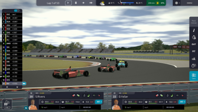 Open Wheel Manager PC Screenshot