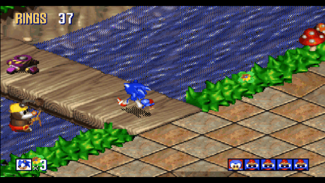 Sonic 3D Blast PC Screenshot
