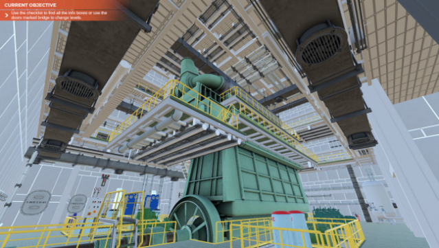 Virtual Training Ship Gameplay Screenshot
