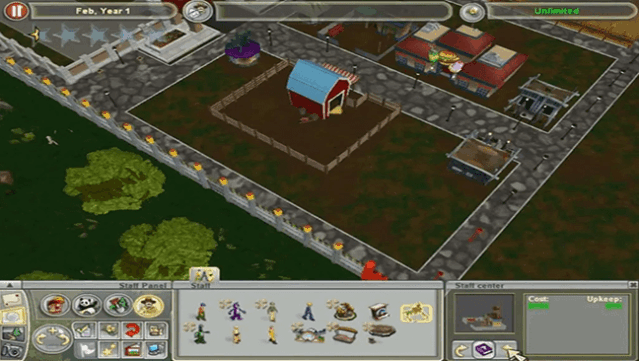 Zoo Tycoon Gameplay Screenshot
