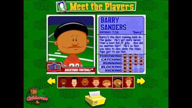 Backyard Football ’ Gameplay Screenshot